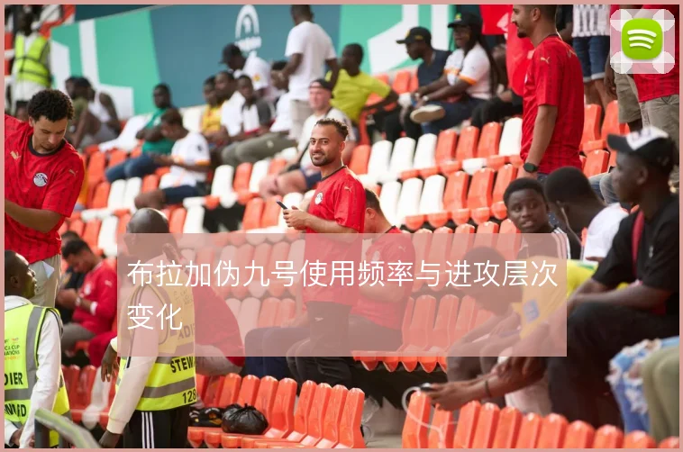 布拉加伪九号使用频率与进攻层次变化